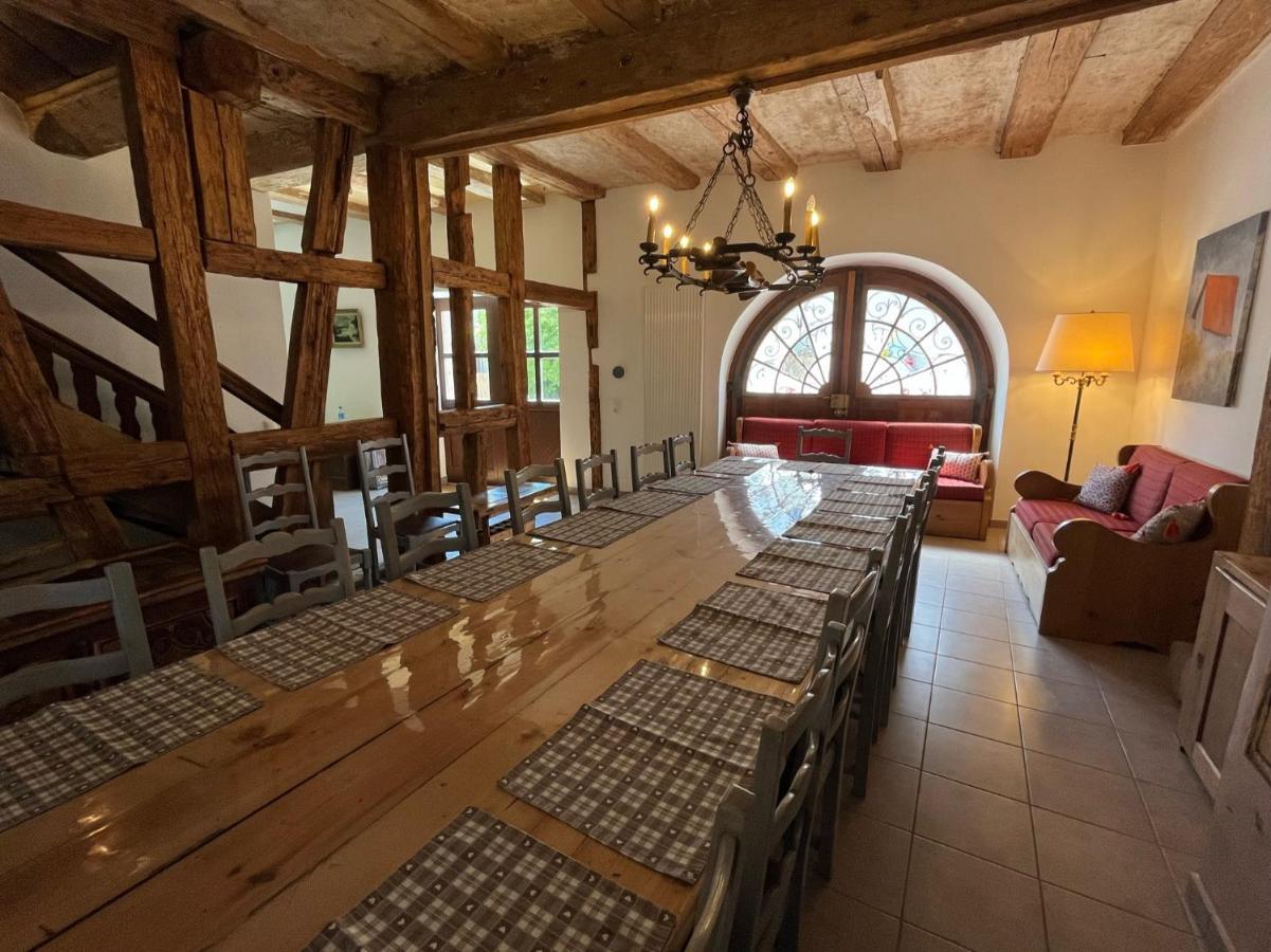 Domaine La Cour Des Nobles - Demeure, Maison Et Appartements Au Coeur De ريكفيهر المظهر الخارجي الصورة