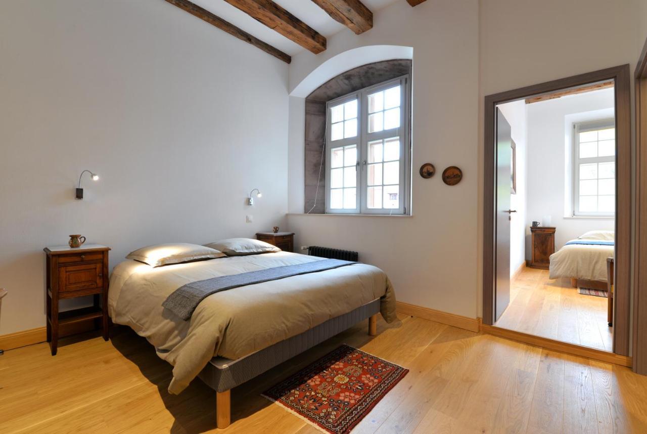 Domaine La Cour Des Nobles - Demeure, Maison Et Appartements Au Coeur De ريكفيهر المظهر الخارجي الصورة